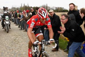 Fabian Cancellara var dominerende i forårsklassikerne fra 2006 til 2014, hvor han vandt både Paris-Roubaix og Flandern Rundt tre gange. Foto: Michel Springler