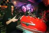 Et af Trains særkender var Harley-Davidson motorcyklen i baggrunden og tanken i forgrunden. Ejeren Chris-Anker Petersen drev en butik med motorcyklerne, som var hans store passion. Måske var den med til at skabe rockerrygterne om stedet. Arkivfoto: Morten Overgaard