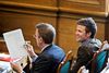 Den radikale retsordfører og fungerende politiske ordfører, Jeppe Mikkelsen, bebuder, at partiet er parat til at gå enegang i Folketinget og skabe fuld åbenhed om bidragyderne til partiet. Arkivfoto: Jens Dresling/Polfoto