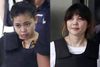 Mandag åbnede retssagen mod de to mordtiltalte kvinder, indonesiske Siti Aisyah (tv) og vietnamesiske Doan Thi Huong (th), ved højesteret i Kuala Lumpur. Her eskorterer politiet dem væk fra retten. Foto: Daniel Chan/