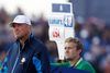 Europa var fire op i denne situation, mens Thomas Bjørn fulgte sit europæiske hold kæmpe sig tilbage efter en skidt start på Ryder Cup i Paris. Foto: Alastair Grant/AP