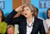 Hele den konservative strategi byggede på, at Theresa Mays store personlige popularitet nok skulle få et kæmpeflertal i hus, og partiet begyndte endda at kalde sig selv for »Theresa Mays hold«. Foto: Chris Radburn/AP