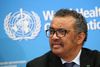 "Dette er en tid, hvor vi alle bør stå sammen i vor fælles kamp mod en fælles trussel," siger chefen for Verdenssundhedsorganisationen WHO, Tedros Adhanom Ghebreyesus, på sin daglige pressebriefing. Arkivfoto: Denis Balibouse/Reuters