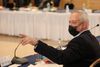 Benny Gantz under et regeringsmøde hjemme i Jerusalem. Arkivfoto: GIL COHEN-MAGEN / POOL / AFP