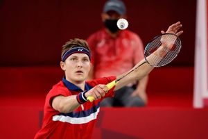 I anden runde af Denmark Open mødte Viktor Axelsen den forsvarende VM-sølvvinder.
