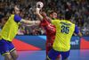 Kroatien måtte overraskende se sig besejret af Brasilien ved VM i håndbold. Foto: Patrik Stollarz/AFP