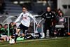 17-årige Oskar Buur var med fra start for AGF i lørdagens udekamp mod Lyngby, og han har fået en del spilletid i foråret. Foto: Gregers Tycho