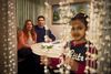 Familien Mahmoodi/Sameer fra Hinnerup lever som mange danskere med arbejde, et barn og drømmen om et hus. Foto: Joachim Ladefoged