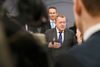 Statsminister Lars Løkke Rasmussen (V) præsenterede aftalen om en ny sundhedsreform tirsdag – han kalder det rettidig omhu og en indlysende forlængelse af kommunalreformen fra 2007. Foto: Philip Davalli/Scanpix