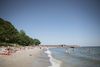 Den Permanente i Aarhus badet i solskin. Mange steder i landet kommer vi tæt på 30 grader i næste uge. Foto: Laura Bisgaard Krogh