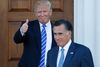 Donald Trump er tilsyneladende lun på ideen om at udpege Mitt Romney som udenrigsminister, mens hans støtter er stærkt kritiske. Foto: Carolyn Kaster/AP
