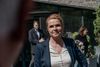 Fhv. Udlændinge- og integrationsminister Inger Støjberg (V) forlader Retten på Frederiksberg, efter hendes afhøring af Instrukskommisionen. Sagen handler om Støjbergs instruks om at tvangsadskille unge asylpar. Mandag 25. maj 2020.