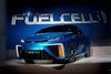 Toyota FCV i konceptudgave. Bilen kommer på markedet i 2015.