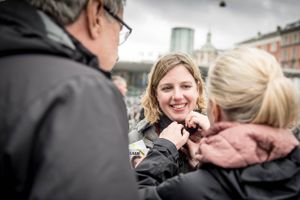 Rina Ronja Kari fra Folkebevægelsen har tilsyneladende fået et dårligt valg. Foto: Mads Claus Rasmussen/Ritzau Scanpix
    
  