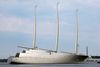 Sailing Yacht A, som er verdens største sejlskib, er omkring 100 meter højt. Det er tre gange så højt som Rundetårn. Foto: Wikimedia/Feliz.