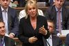 Nadine Dorries, britisk sundhedsminister, er testet positiv for coronavirus. Hun har de seneste dage været i kontakt med adskillige embedsmænd, politikere - herunder premierminister Boris Johnson - og vælgere. Arkivfoto: PA