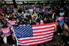 Det stykke lovgivning, der kaldes "Menneskerettigheder og demokrati i Hongkong-loven", vil kræve, at USA hvert år undersøger, at menneskerettigheder og demokratiske rettigheder i Hongkong ikke svækkes. Foto: Vivek Prakash/AFP