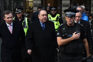 Alex Salmond var en af frontfigurerne i forsøget på at rive Skotland løs af Storbritannien med en folkeafstemning.