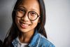 14-årige Yiming Liu venter på at få svar på, om hun kan blive boende i Danmark med sin kinesiske mor og sin danske stedfar. Afgørelsen ventes af falde til maj, men familien orker ikke at vente længere, så nu vil de forlade landet. Foto: Bo Amstrup.