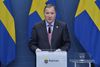Svenske gymnasieelever får ikke lov at komme i skole den kommende måned, men skal i stedet have fjernundervisning. Det oplyser Sveriges statsminister, Stefan Löfven, på et pressemøde torsdag. Det sker i et forsøg på at reducere smittespredningen i det svenske samfund - og blandt de unge specifikt. Foto: 10070 Jessica Gow/Tt/Ritzau Scanpix