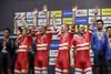 Det danske banelandshold vandt suverænt VM-guld i holdforfølgelsesløb i februar og er blandt de største favoritter til guld ved OL. Foto: Kacper Pempel/Reuters