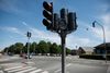 Trafiklyset i krydset mellem Nordre Strandvej og Vestre Strandallé går oftere ud, og leverandøren kan ikke finde fejlen. Foto: Laura Krogh