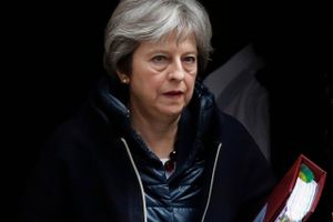 Den britiske premierminister, Theresa May. Arkivfoto: AP/Frank Augstein