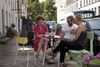 I Jægersborggade ligger restauranter, caféer og kreative værksteder side om side. Foto: VisitDenmark