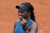 Den forsvarende mester i US Open for kvinder, Sloane Stephens, er for første gang i karrieren klar til semifinalerne i French Open. Foto: Michel Euler