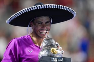 Den spanske tennisstjerne Rafael Nadal vinder for fjerde gang ATP-turnering i Acapulco. 