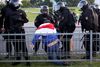 Lige siden valget for over en måned siden har der været enorme demonstrationer i Hviderusland, der flere gange har samlet flere end 100.000 mennesker. Foto: / TUT.BY / AFP
