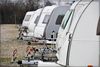 Lave temperaturer, vind, regn og sne er hårde ved campingvognen, hvis den står ubeskyttet udendørs. Foto: Jens Høy
