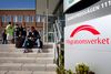 Migrationsverket, hvor flygtninge i Sverige skal registreres. Foto: Finn Frandsen/Polfoto
