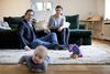 Kristine Callesen og hendes mand Morten Callesen sagde nej til Foreningen for Danske Kræftramte Børn, men foreningen sendte både pakker med krav om betaling og er blevet ved med at ringe til familien. Foto: Stine Bidstrup