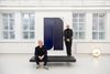 De to kunstelskere Thomas Gundorph (tv.) og Jacob Bjørn er gået sammen om at skabe Bjorn & Gundorph Gallery, som åbnede i efteråret. Galleriet har især fokus på minimalistisk kunst – og sælger både danske og internationale kunstnere. Foto: Christian Lykking