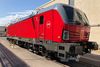 DSB’s første nye ellokomotiver fra Siemens er kommet til Danmark. Lokomotiverne har en topfart på 200 km/t., hvilket gør dem til de hurtigste tog hos DSB sammen med IC4. Foto: DSB/Siemens