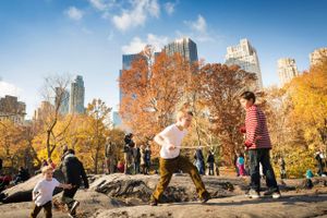 Efterårsferien er et perfekt tidspunkt at opleve New York på. Også med børn. Foto: Getty Images