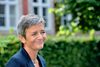 På et pressemøde i København onsdag erklærede Margrethe Vestager sig klar til at tage kampen op mod både virksomheder og regeringer. Foto Mik Eskestad