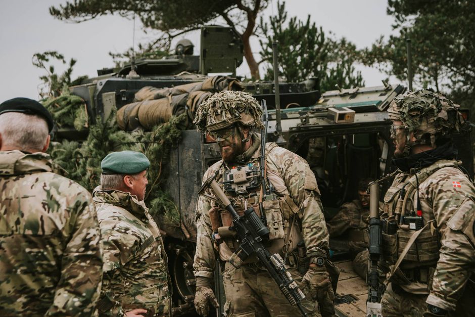 Det danske forsvars tilstand er så dårlig, at vi i dag ikke kan vedligeholde den kampbataljon på 800 mand, som vi sendte til Letland i april sidste år, skriver skribenten. Arkivfoto: Rikke Kjær Poulsen