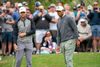Lucas Bjerregaard og Tiger Woods i direkte duel på 16. hul ved WGC Matchplay, der blev spillet i Austin, USA, i marts. Arkivfoto: Stephen Spillman