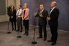 Partilederne bag denne uges aftale om retsforbeholdet, som danskerne skal stemme om at afskaffe senest til marts 2016.
