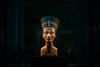 En buste af dronning Nefertiti, der levede for 3000 år siden.