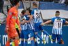 Med en sejr på 2-1 i Herning over FC Midtjylland erobrede Esbjerg bronzemadaljerne i Superligaen. Foto: Bo Amstrup/Ritzau Scanpix