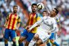 Real Madrids Cristiano Ronaldo i aktion i kampen mod Valencia.