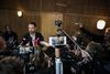 Borgmester Jacob Bundsgaard (S) krævede en redegørelse og uddelte efterfølgende skide baller til letbaneselskabet på et pressemøde tirsdag, men han annoncerede ikke initiativer til »skærpet overvågning« af let baneselskabet. Foto: Casper Dalhoff.