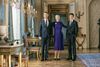Dronning Margrethe fylder 80 år 16. april. I den forbindelse har kongehuset udsendt en portrætserie med dronningen, kronprins Frederik og prins Christian. De er dronningens efterfølgere. Foto: Per Morten Abrahamsen/Free