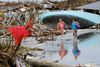 Dorian gik natten til mandag i land på den nordlige del af Bahamas, der ligger ud for den amerikanske delstat Florida. Foto: Dante Carrer/Reuters