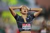 Sydney McLaughlin må betegnes som favorit til at tage guldet ved OL i Tokyo i 400 meter hæk efter sin præstation ved de amerikanske udtagelsesmesterskaber i Eugene. Foto: Patrick Smith/AFP