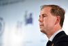 Finansminister Nicolai Wammen (S) holder pressemøde for at give en status på dansk økonomi i Rentekammeret i Finansministeriet, tirsdag den 27. august 2019. Finansministeren præsenterer regeringens servicetjek af de offentlige budgetter, Økonomisk Redegørelse samt en opdateret mellemfristet fremskrivning med det økonomiske råderum frem mod 2025. (Foto: Mads Claus Rasmussen/Scanpix 2019)
