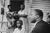 Martin Luther King viede sit liv til kampen for de sortes rettigheder i USA.